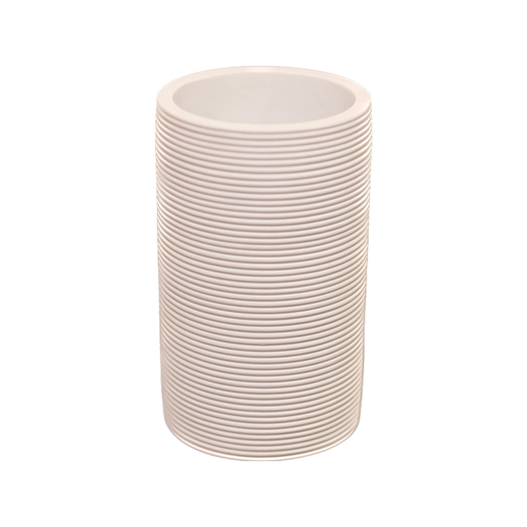 Bicchiere porta spazzolino bianco